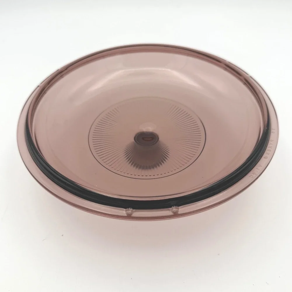 Corning‎ Visions Saucepan 1.5L Cranberry Glass V-1.5-B Pot with Lid